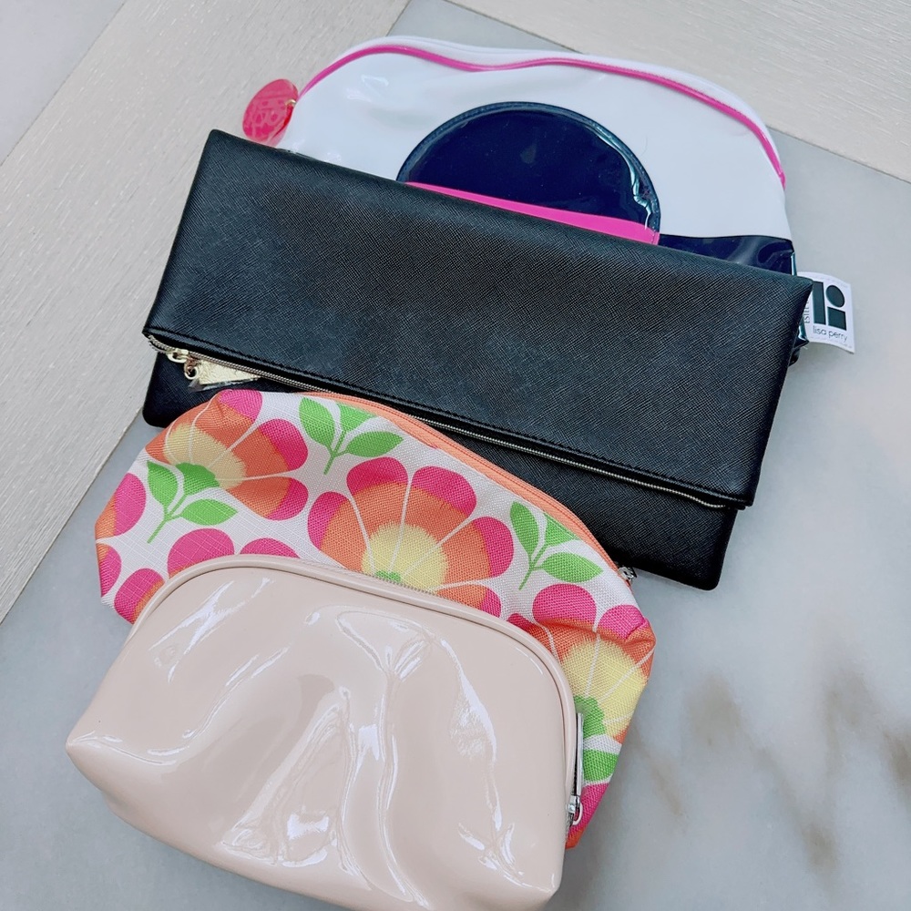 cosmatic bag/ zipper bag/storage bags bundle/NEW